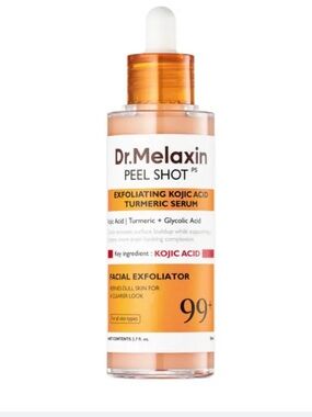 Peel Shot Exfoliating Kojic Acid Turmeric Serum - Orange
